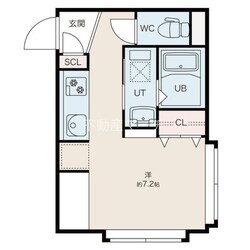 Convient新琴似の物件間取画像